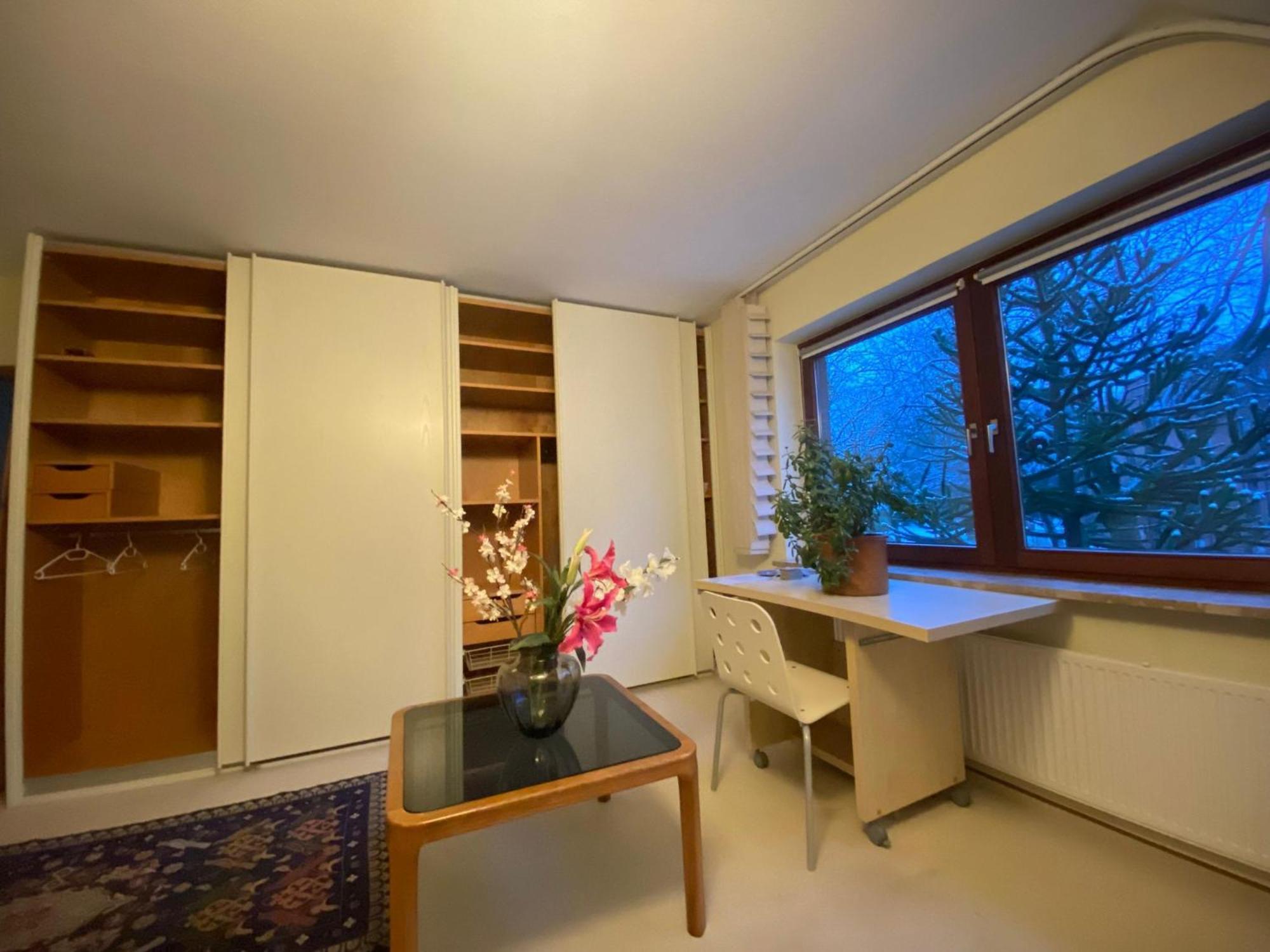 Gartenblick-Oase: Obergeschosswohnung In Hamburk Exteriér fotografie